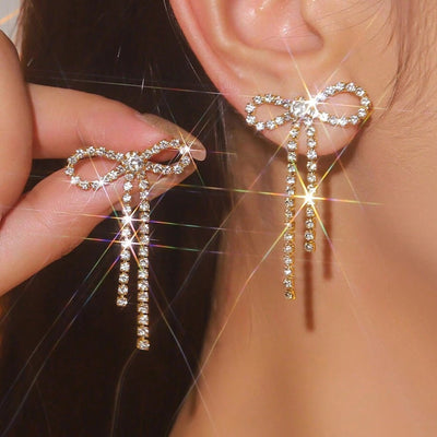 Elegant Bow Earrings