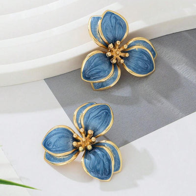 Elegant Lotus Earrings