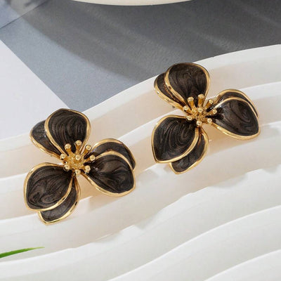 Elegant Lotus Earrings