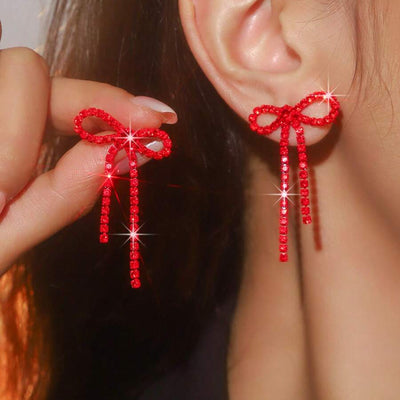 Elegant Bow Earrings