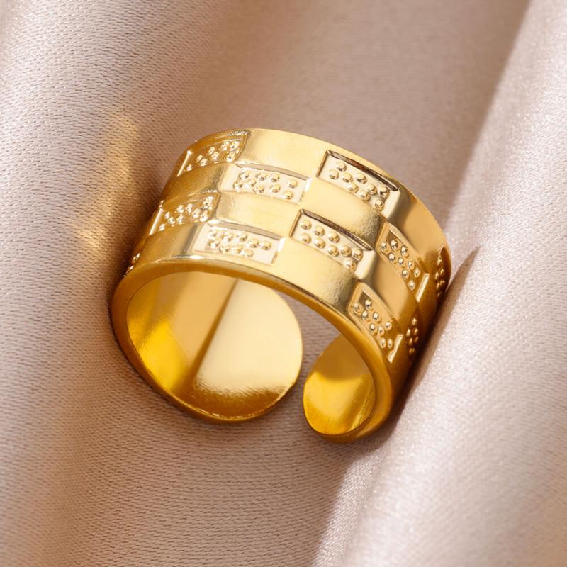 Luxury Gold Adjustable Ring